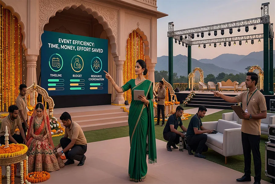 Why Hiring an
                                        Event Management Company Saves You Time, Money & Effort